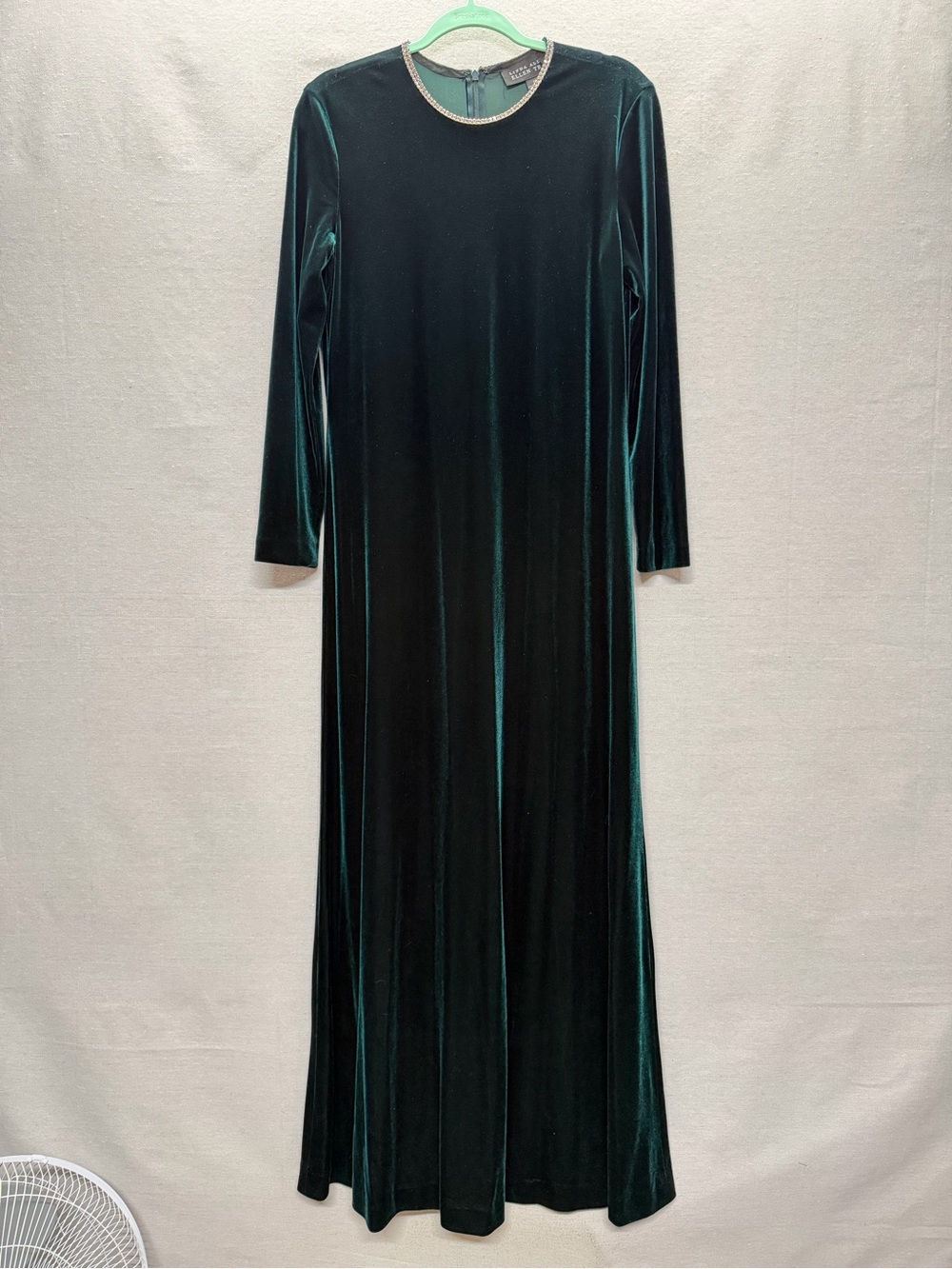 Vintage Linda Allard for Ellen Tracy Velvet Gown - size 10
